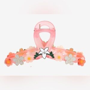 NWT Bioworld Disney Mulan floral hair claw clip